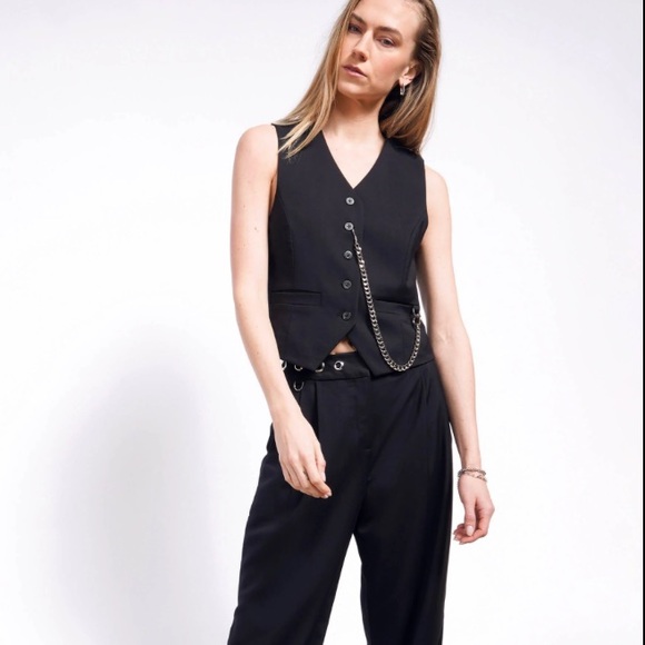 NWT DEBBIE HARRY X WILDFANG VEST - Picture 7 of 7